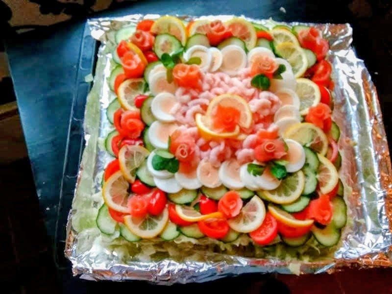Swedish sandwich cake